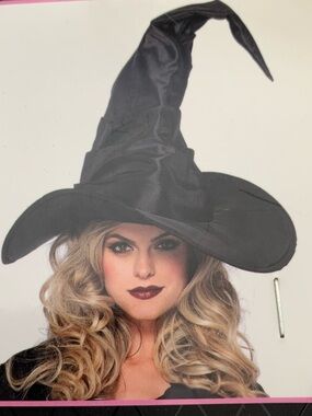 Torrid Leg Avenue Black Ruched Witch Hat